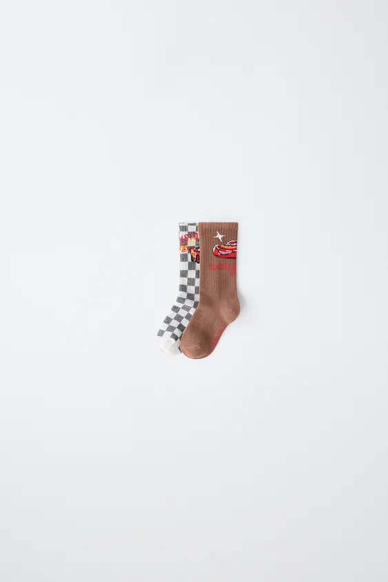 CARS LIGHTNING MCQUEEN \u00a9 DISNEY/PIXAR MID-CUT SOCK PACK | Zara US