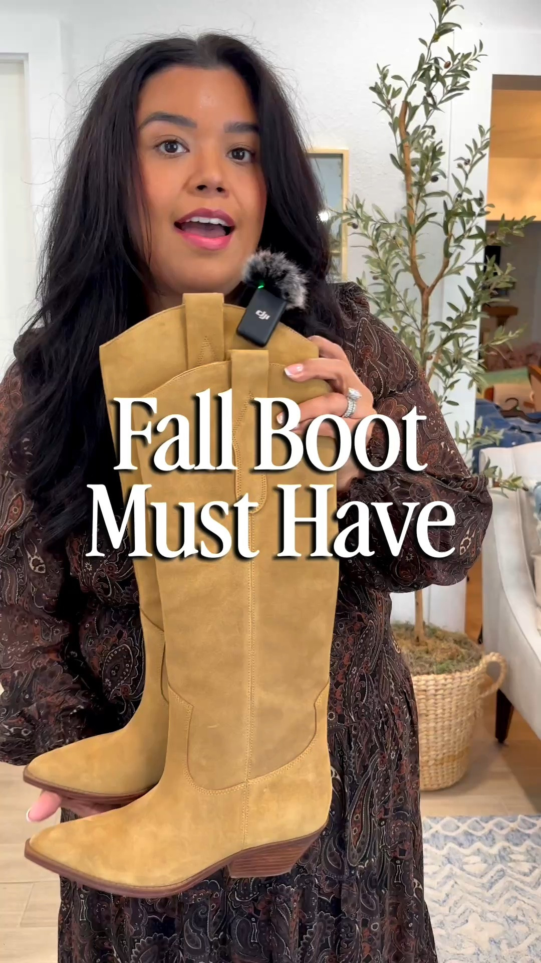 FALL BOOT MUST HAVE I got in a western inspired boot for fall from Nine West available @macys and I love them! They come in three different color ways, one leather, two suedes. 

I took my normal size, they are very comfortable and roomy in the calf but not available in wide calf. 

🛍️I’ve linked everything in my @shop.ltk. 
✅Make sure to follow me in the @shop.ltk app.

🎀It’s also where I post daily outfits, home decor finds, my favorite makeup/haircare products, etc. 

petite fall fashion, petite fall outfits, petite fashion, petite style, petite outfit ideas, petite fashion over 40, midsize fashion, midsize fall fashion, midsize fall outfits, midsize outfit ideas, transitional fall outfits, fall layering ideas, what to wear this fall, fall fashion trends 2026 chocolate brown fall outfit, plaid fall outfit,  suede fall outfit,  fall preppy outfit, fall jewel tones, fall neutrals, fall layering, fall boots outfit