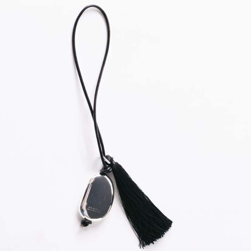 Julia Tassel Bag Charm - Silver | Heaven Mayhem