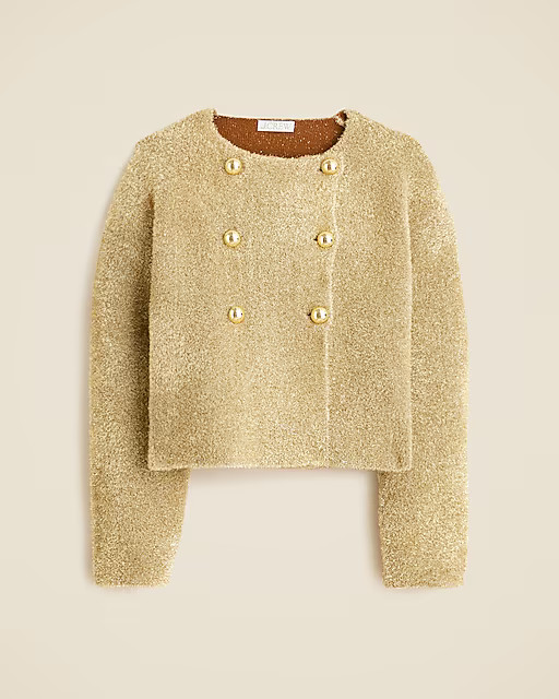 Double-faced metallic jacket | J. Crew US
