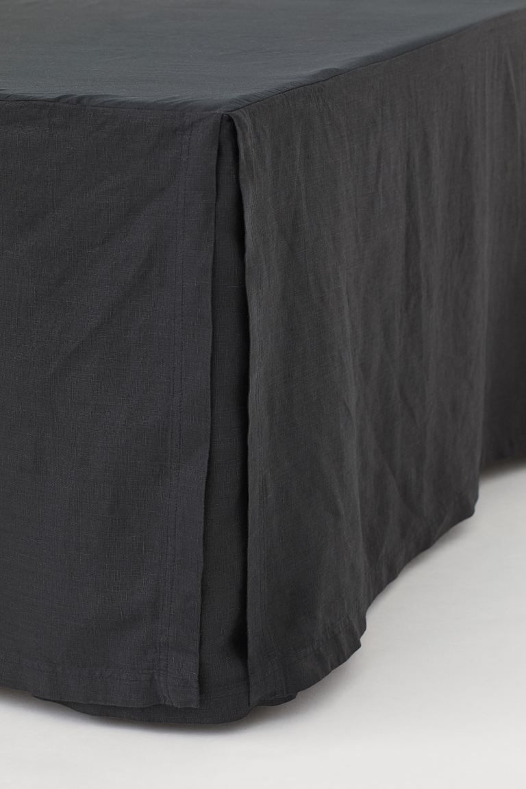 Washed Linen Bedskirt | H&M (US + CA)