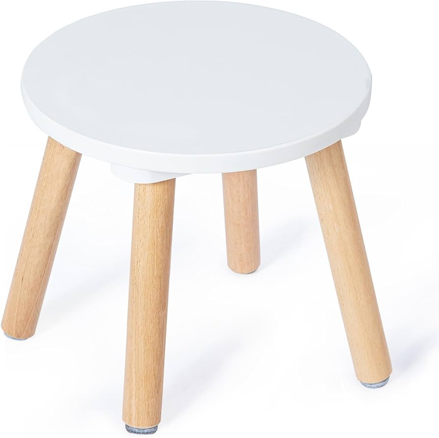 1 Pack Wooden Step Stool for Kids, Kids Chairs Perfect Matched Sensory Table, Multi-Purpose Sitti... | Amazon (US)