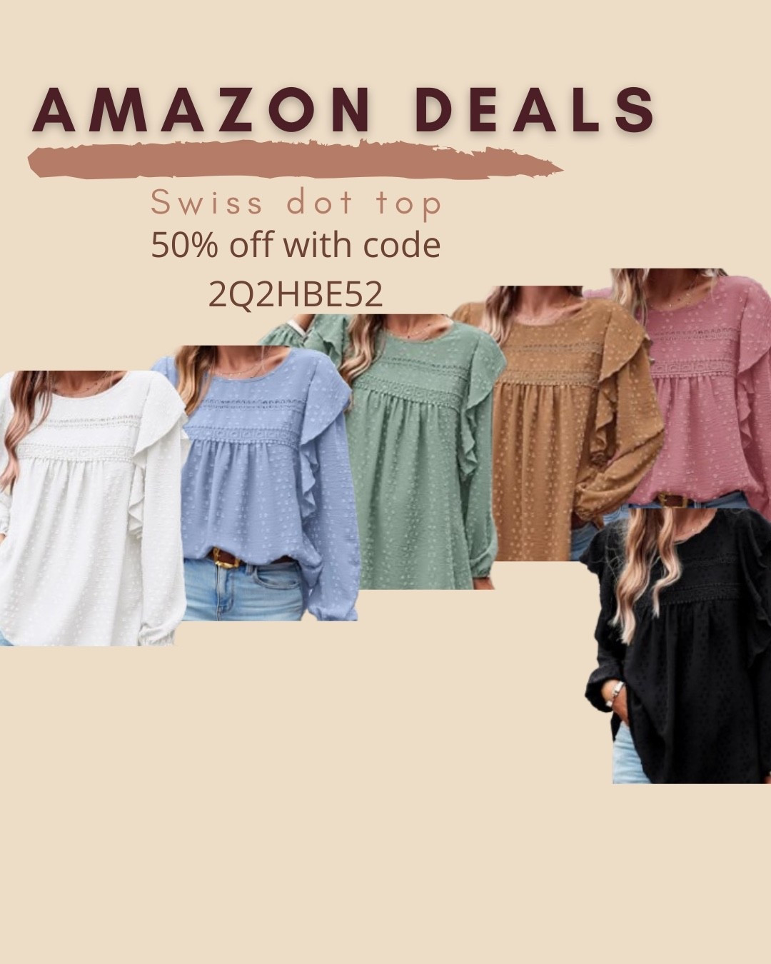 $15 ends 5/3

Amazon fashion
Amazon deals
Swiss dot top


#LTKSaleAlert