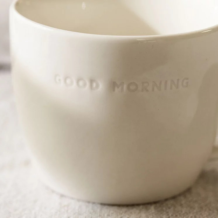 Good Morning Mug | The White Company UK & ROW