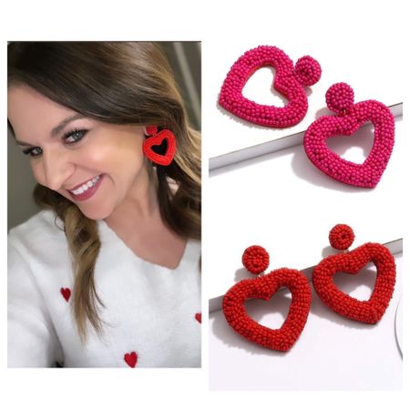 Okay seriously, how cute are these heart earrings? So much less expensive than the J. Crew earrings! And they’re lightweight and comfy! 

#LTKSeasonal #LTKstyletip #LTKunder50