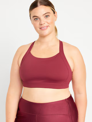 High Support PowerSoft Sports Bra for Women XS-XXL | Old Navy (US)