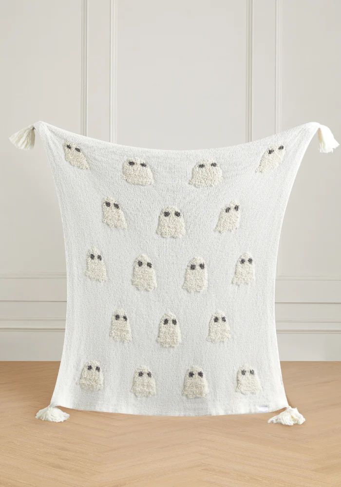 TSC x Sarah Knuth: 3D Ghost Buttery Blanket- Receiving Size | The Styled Collection