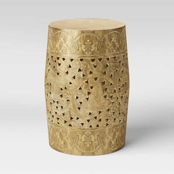Metal Drum Table - Gold - Opalhouse&#8482; | Target