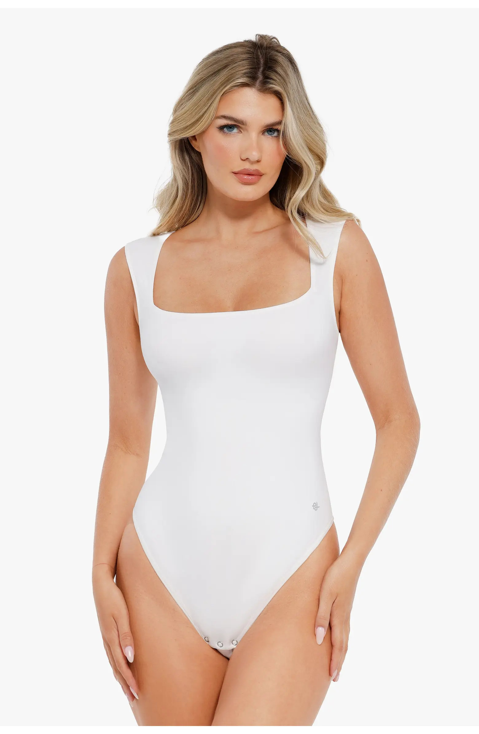 Popilush Shapewear Cloudsense Sleeveless Square Neck Bodysuit | Nordstrom | Nordstrom