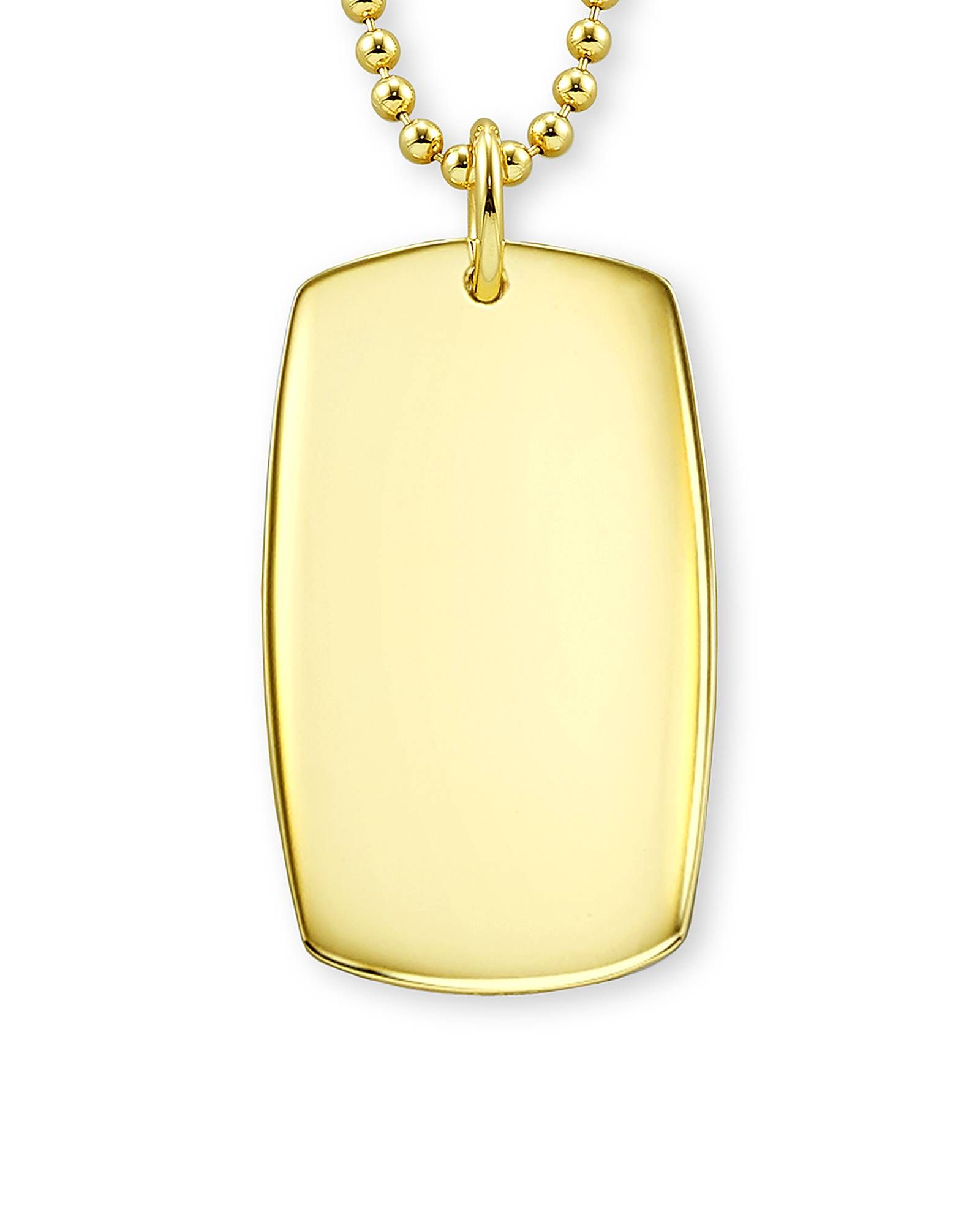 Folds Of Honor Pendant Necklace in 18k Gold Vermeil | Kendra Scott