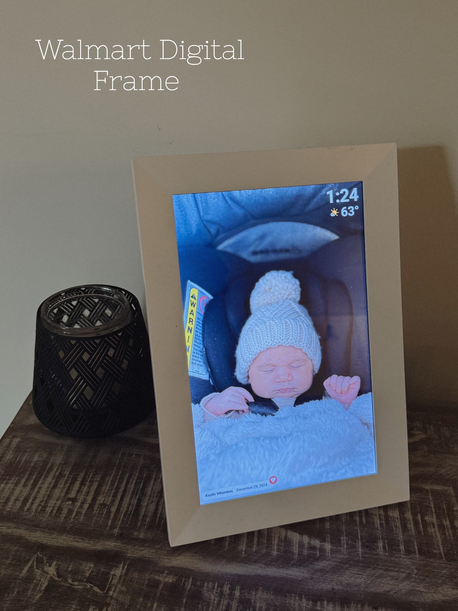 Walmart digital picture frame I gifted these for Christmas and also bought myself one! Love that you can send photos to someone else’s picture frame too!

#LTKSeasonal #LTKHome #LTKFindsUnder100