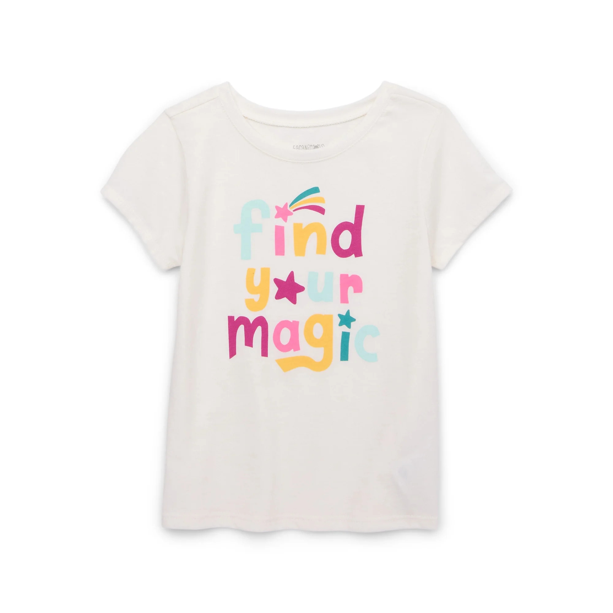 Garanimals Toddler Girls’ Graphic Tee with Short Sleeves, Sizes 18M-5T | Walmart (US)