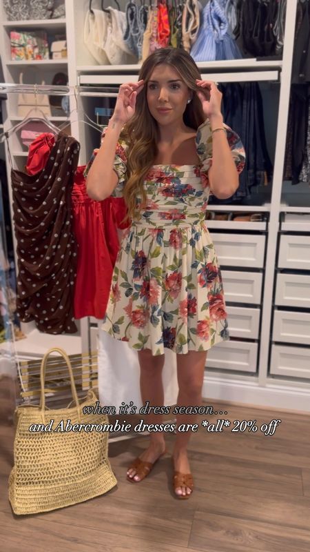 RUN!! All @abercrombie dresses are 20% off through Monday, June 10th! Use code DRESSFEST! 

Wearing medium in both dresses!

#liketkit #abercrombiepartner #summerdresses 

#LTKStyleTip #LTKSaleAlert #LTKFindsUnder100