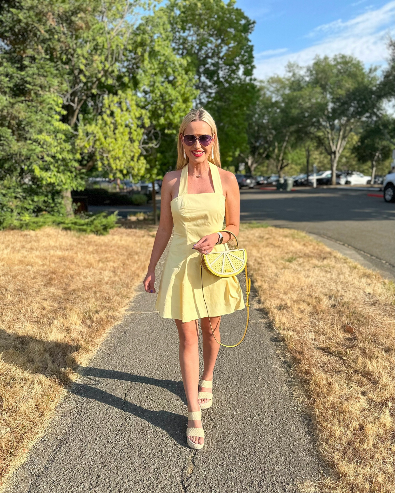 Dress: Small (could have sized down!)

Mini Dress | Halter Dress

#LTKSeasonal #LTKStyleTip