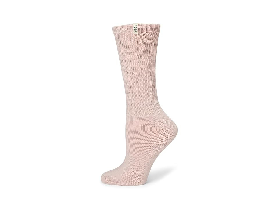 UGG Shealy Cozy Crew Women's Crew Cut Socks Shoes Dusk, Acrylic/Nylon/Polyester | Zappos.com
