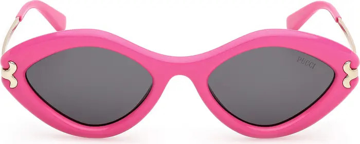Emilio Pucci Geometric 54mm Sunglasses | Nordstrom | Nordstrom