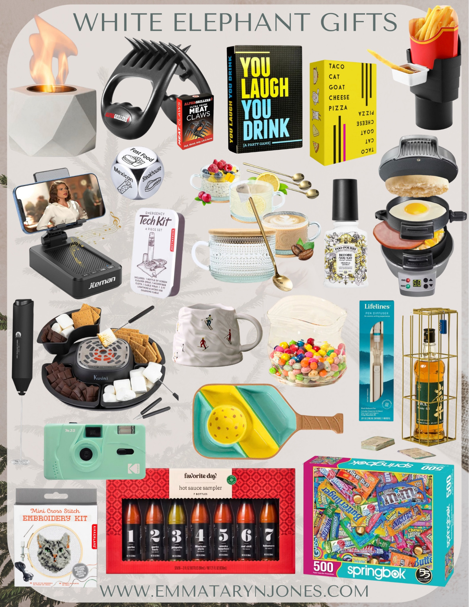 White Elephant gift guide 

#LTKGiftGuide #LTKHoliday #LTKFindsUnder50