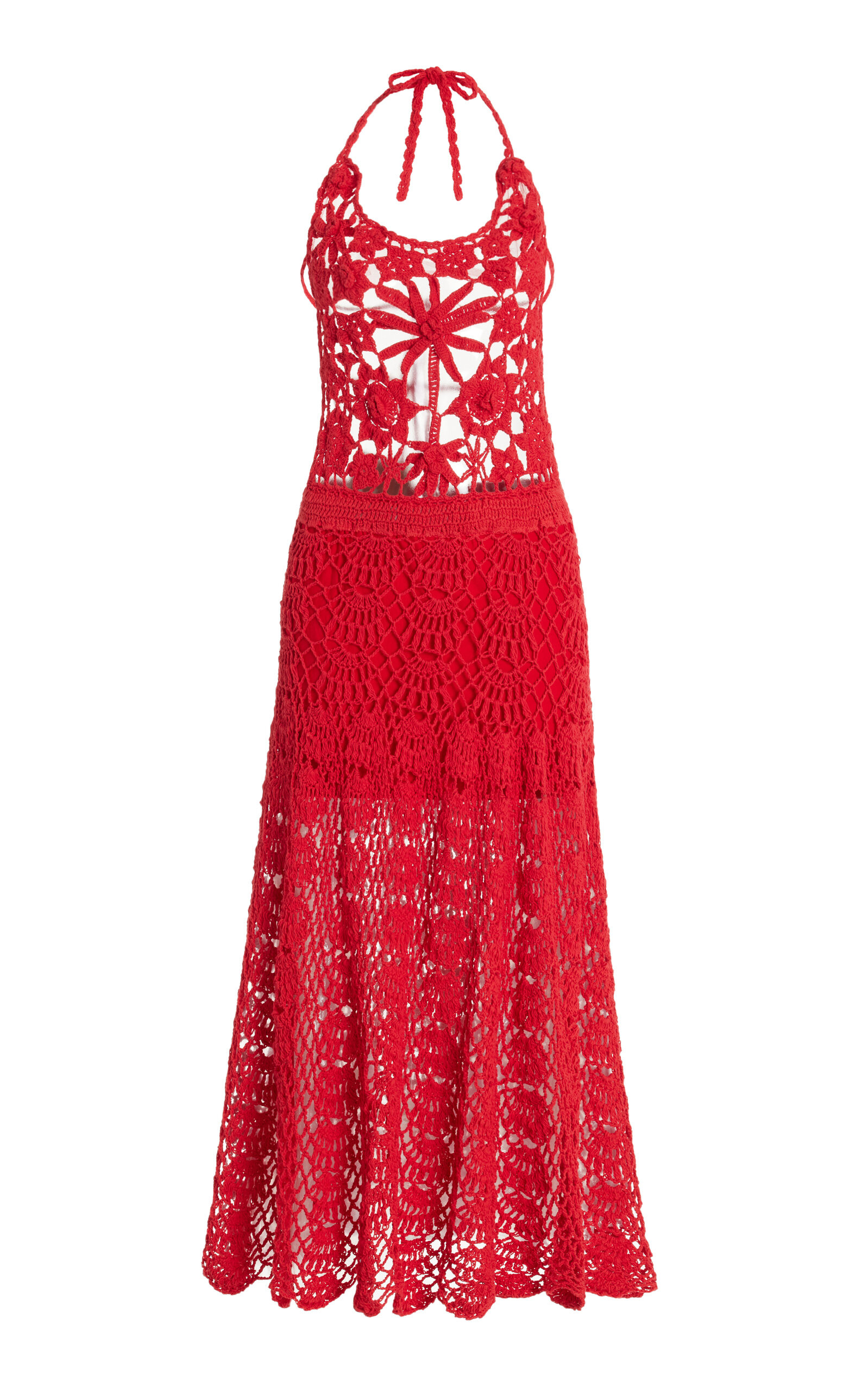 Fernanda Crocheted Cotton Maxi Dress | Moda Operandi (Global)