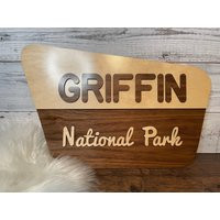 Custom National Forest Name Sign | Etsy (US)