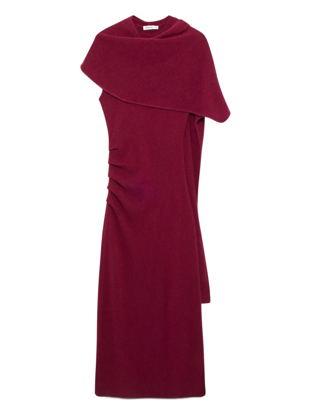 Simkhai Hathaway draped dress - Red | Farfetch Global
