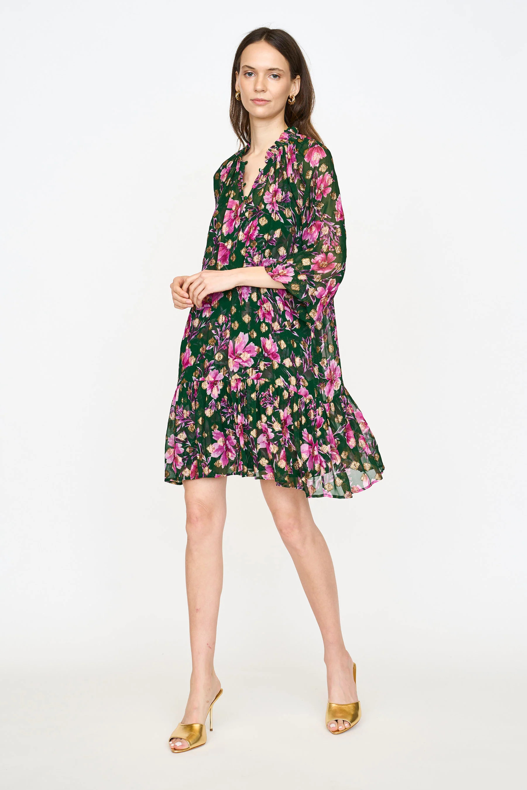 Jenny Dress - Pink Poinsettia | Christy Lynn