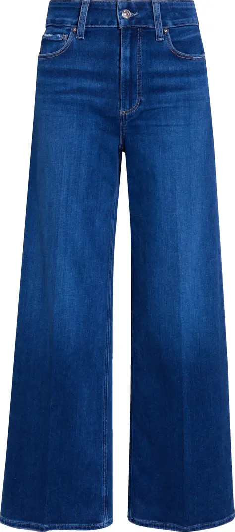 PAIGE Anessa High Waist Wide Leg Jeans | Nordstrom | Nordstrom