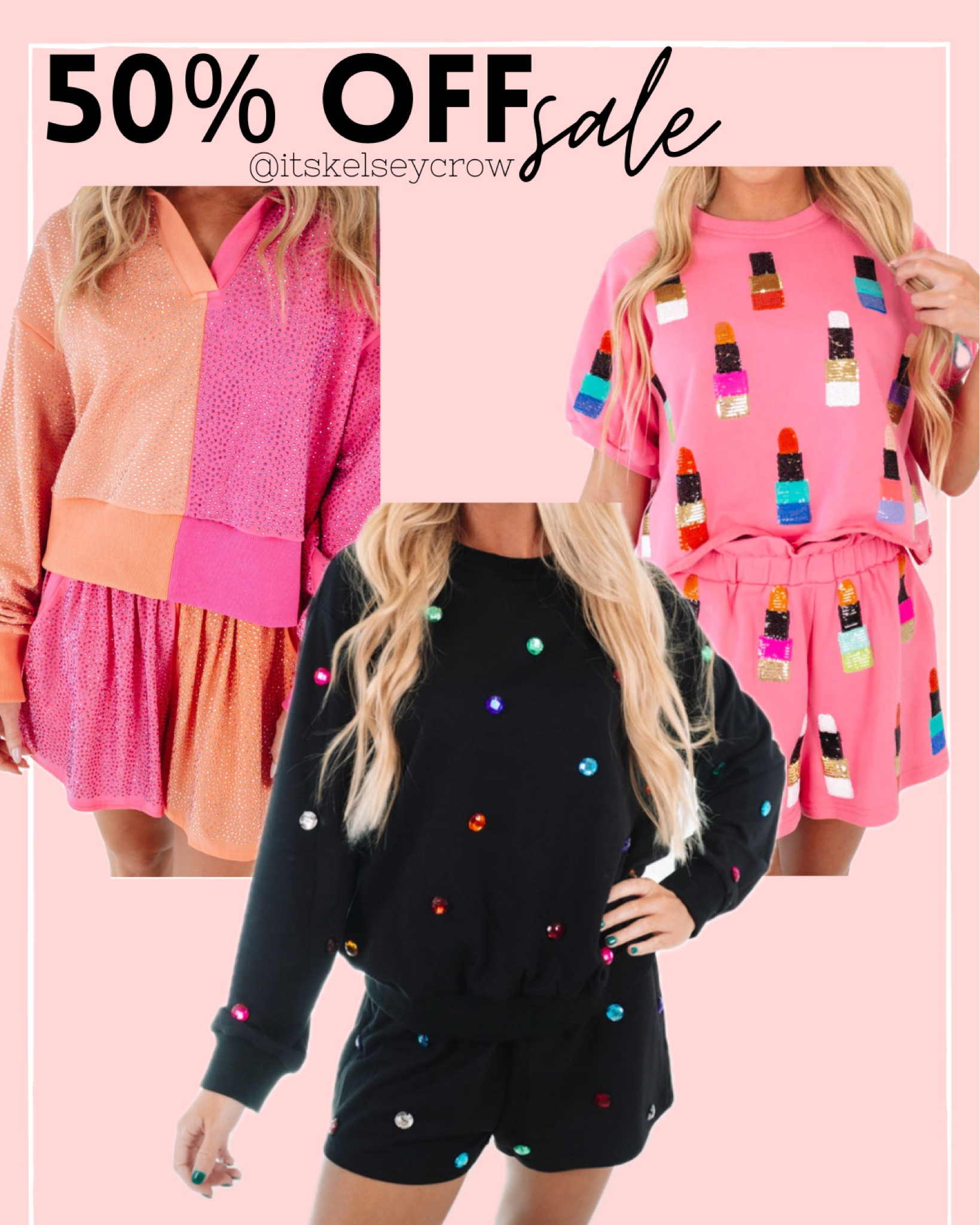 Use code CYBER50 For 50% off!!

Cyber week
Queen of sparkles
Set
Cord
Gift


#LTKsalealert #LTKstyletip #LTKCyberWeek