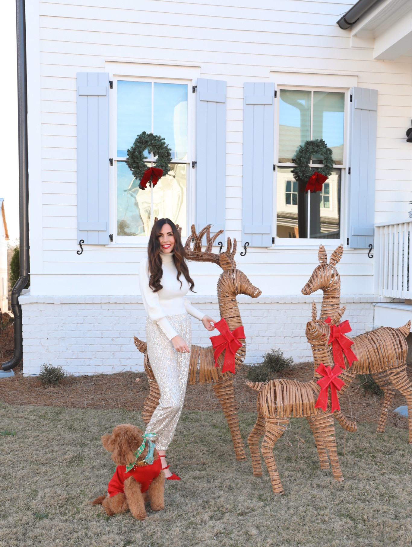 Sparkly holiday outfit on sale! 

#LTKSeasonal #LTKHoliday #LTKGiftGuide