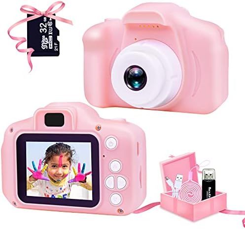 Kids Camera, 1080P HD 2.0 Inches Screen Rechargeable Digital Camera for 3-10 Year Old Boys and Gi... | Amazon (CA)