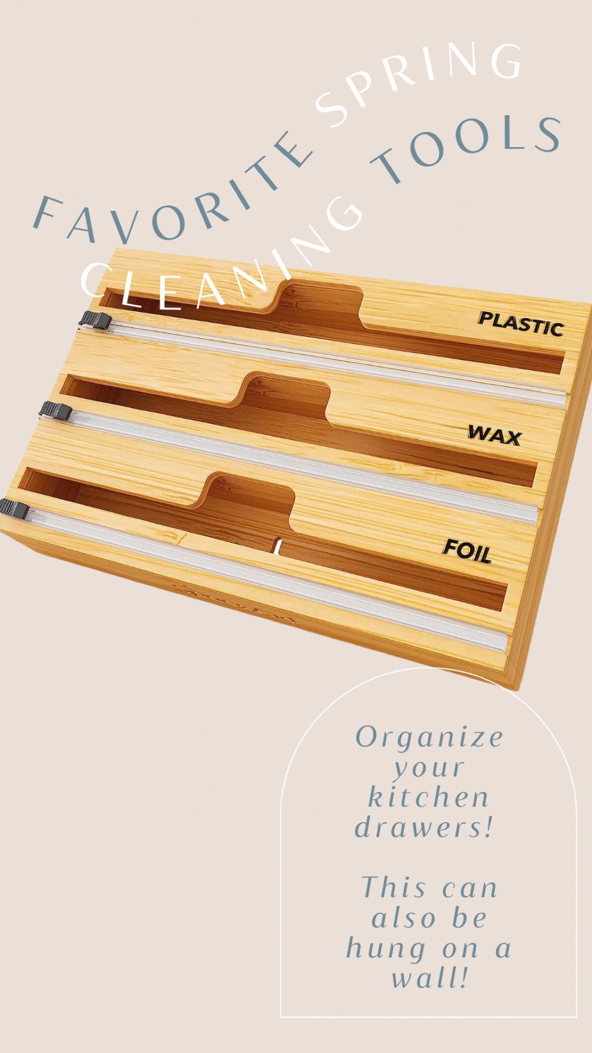 I’m in a spring cleaning/organizing mood! This foil/plastic wrap organizer made a messy drawer really neat and tidy!

#LTKSpringSale #LTKhome #LTKSeasonal