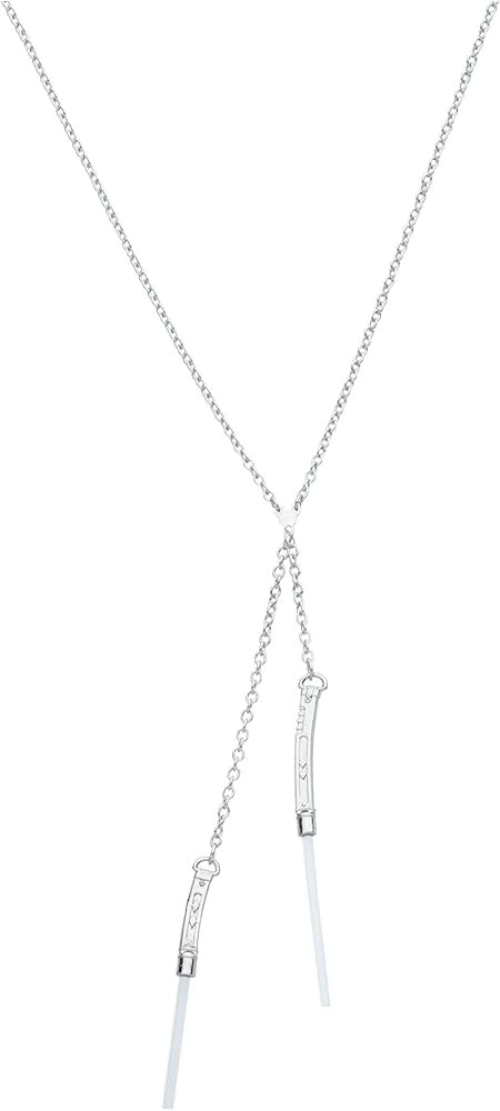Star Wars Couples Necklace – Ahsoka Double Lightsaber Pendant | Girls Star Wars Necklace, Jewel... | Amazon (US)