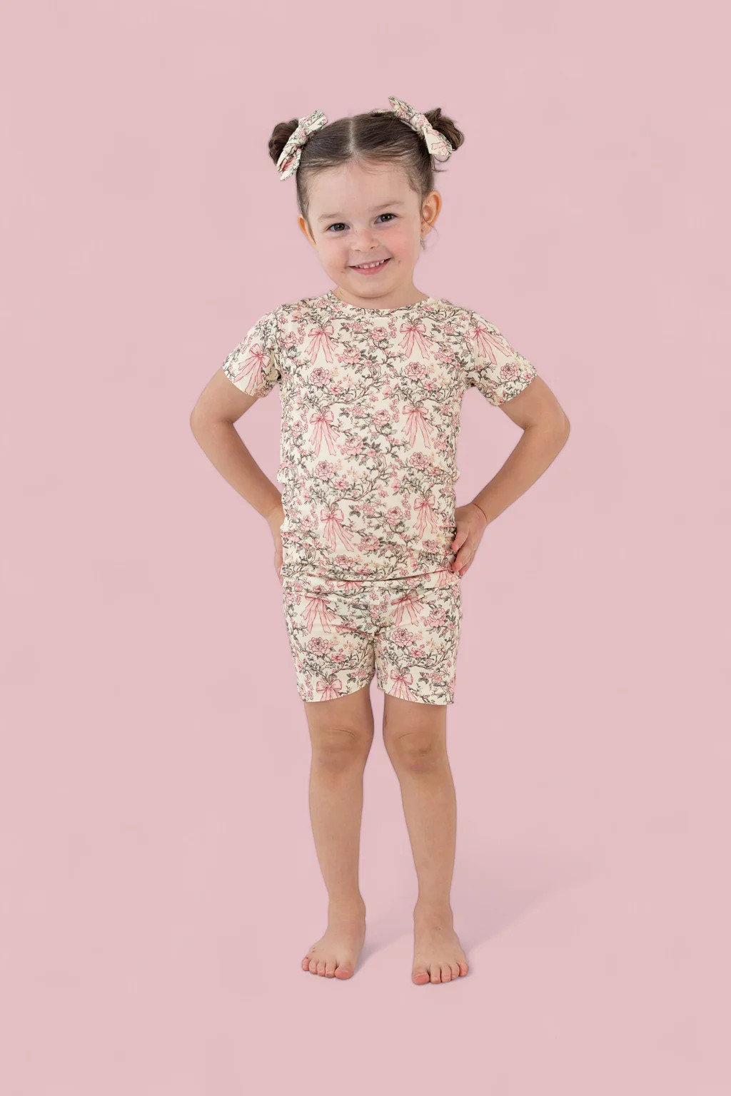 VICTORIAN BLOOM DREAM SHORT SET | Dream Big Little