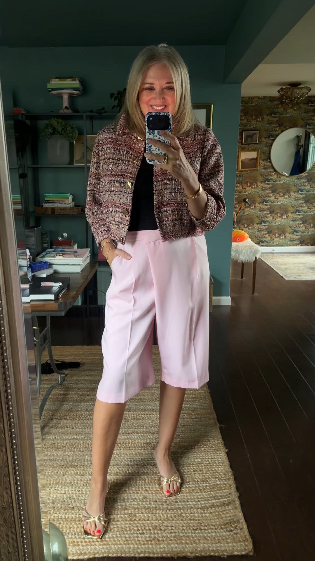 Today’s tv style segment ootd
Shorts linked similar
Jacket size medium

Boston Proper , Zara

#LTKdayinmylife #LTKootd #LTKOver40
