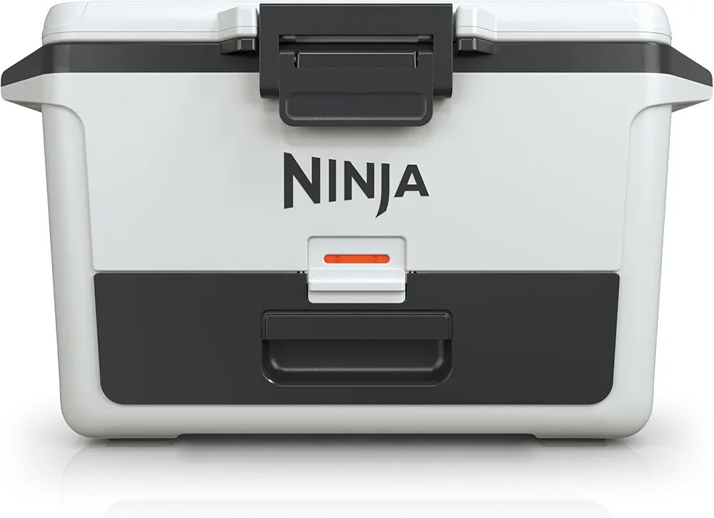 Ninja FB151WH FrostVault 50qt Hard Cooler with Dry Zone, Integrated Fridge-Temp Dry Storage Drawe... | Amazon (US)