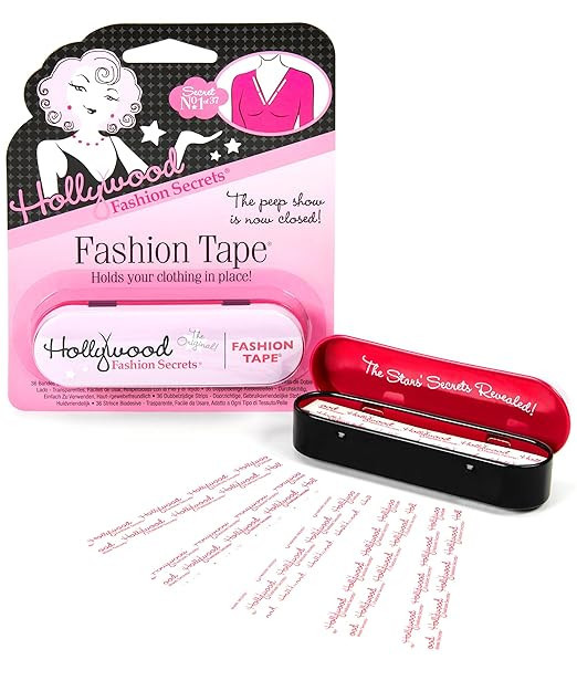 Hollywood Fashion Secrets Double Stick Fashion Tape, Seamless Style Support, Skin-Friendly Adhesi... | Amazon (US)