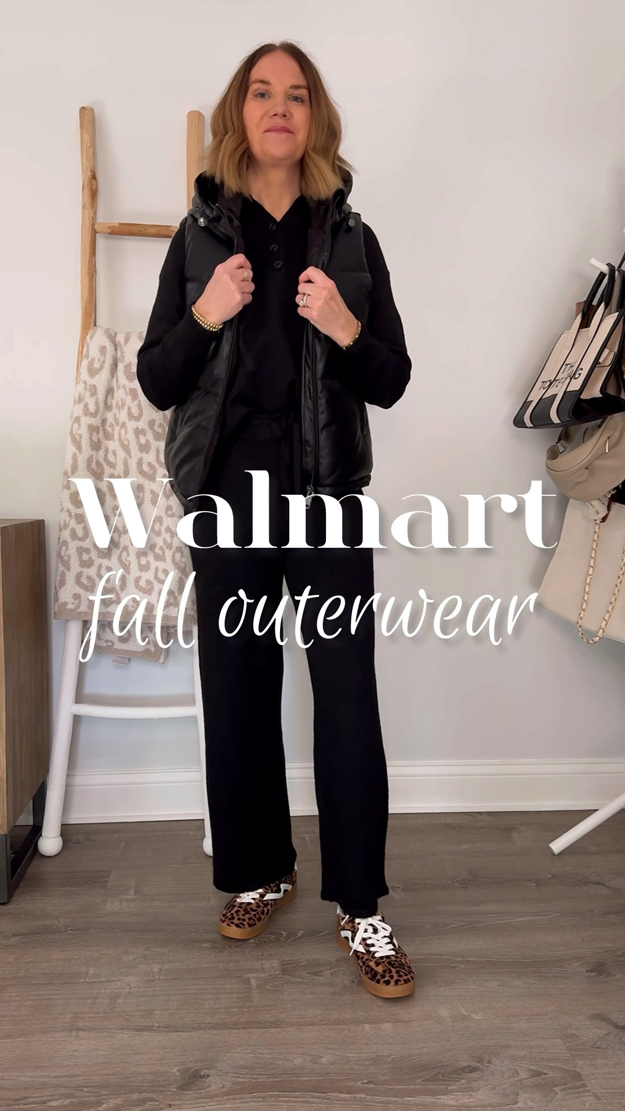 @walmartfashion has THE CUTEST fall outerwear and I’m styling a couple of my faves🍂
Wearing a medium in all.

Try on haul, fall jacket, wool barn coat, faux leather puffer vest, bomber jacket, matching set, travel outfit, over 40 fashion, fall outfit inspo, inclusive fashion

#LTKSeasonal #LTKOver40 #LTKVideo