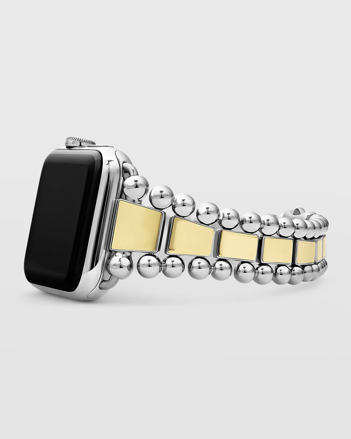 Smart Caviar Two Tone Apple Watch Bracelet, 42mm-49mm | Neiman Marcus