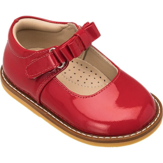 Elephantito | Mary Jane w/ Bow Toddler Shoes (Red, Size 5M US Toddler) | Maisonette | Maisonette