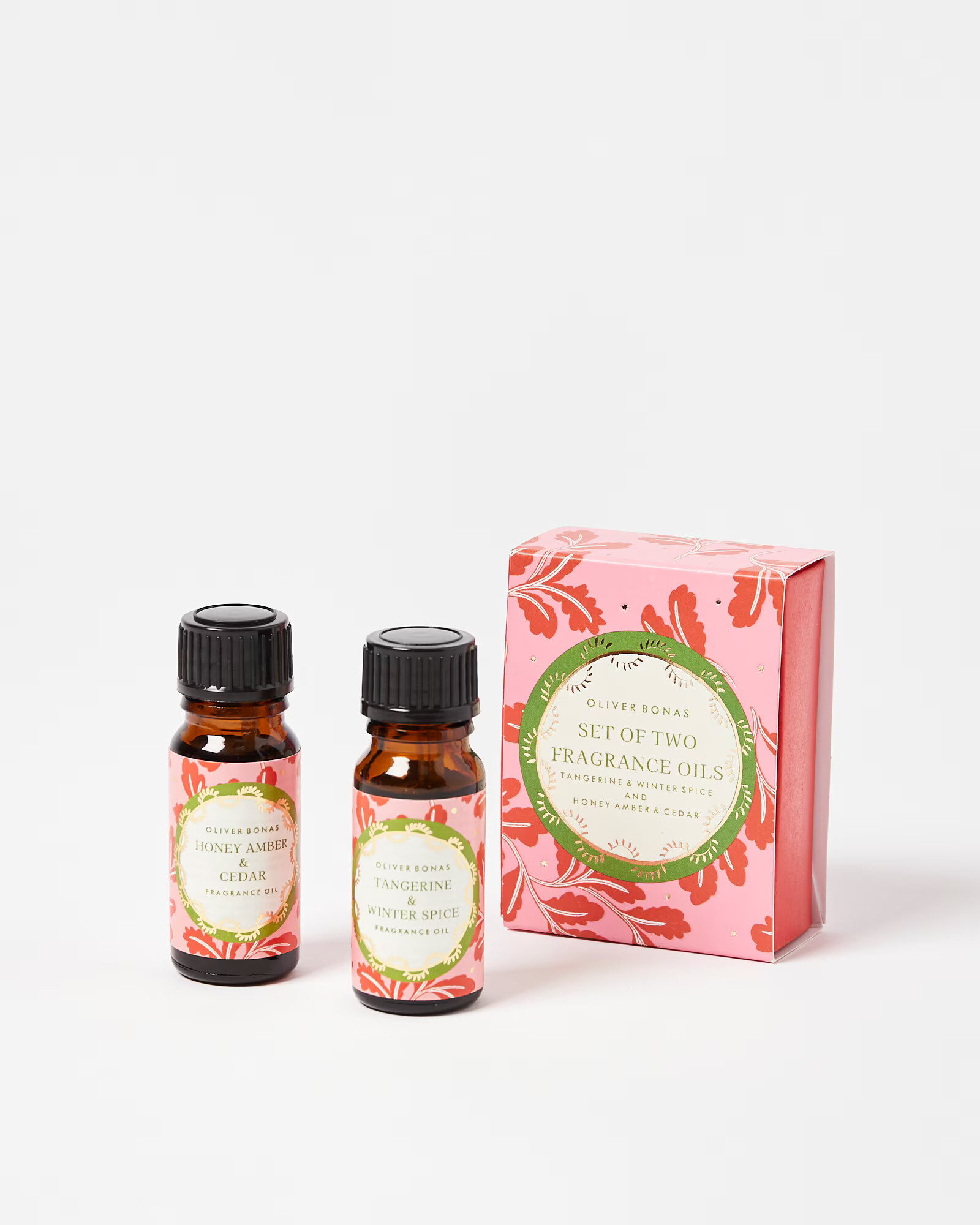 Christmas Oak Fragrance Oils Set of Two | Oliver Bonas | Oliver Bonas (Global)