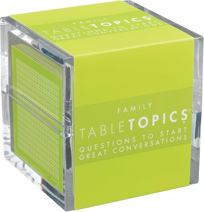 TableTopics Family Conversation Cards for Kids & Parents with 135 Questions for Fun & Connection ... | Amazon (US)