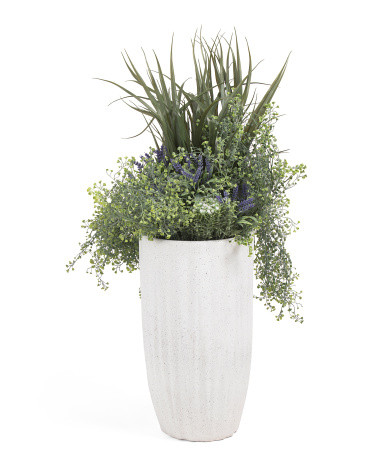 43in Uv Resistant Outdoor Safe Porch Pot | Marshalls