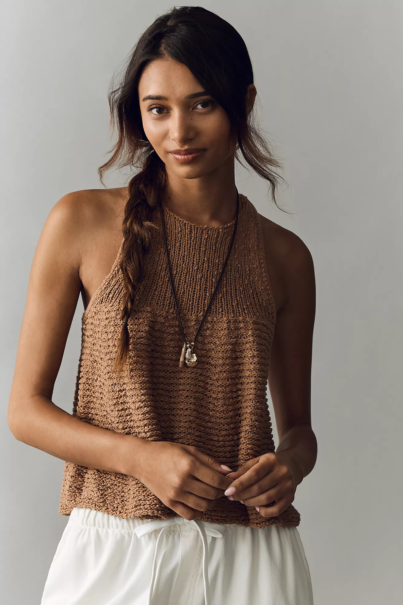 Pilcro Swing Sweater Tank By Pilcro in White Size 1 X | Anthropologie (US)