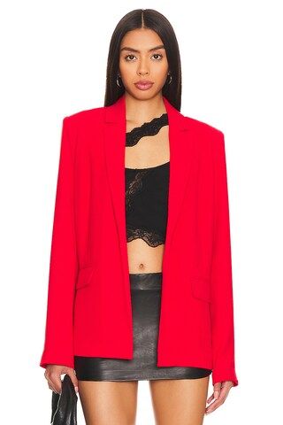 Payton Blazer in Jester Red | Revolve Clothing (Global)