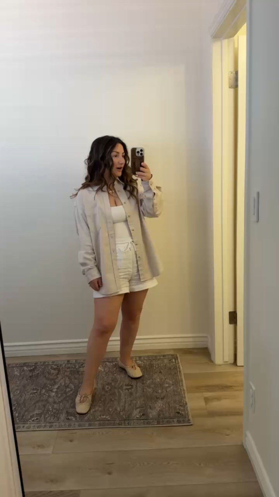 Outfit of the day!! 

 Top size xs in color lived in sandstone 
Tank size small
Shorts size small

Petite outfit 
Summer outfit 
Casual look 
Everyday fashion 

#LTKStyleTip #LTKPetite #LTKSeasonal