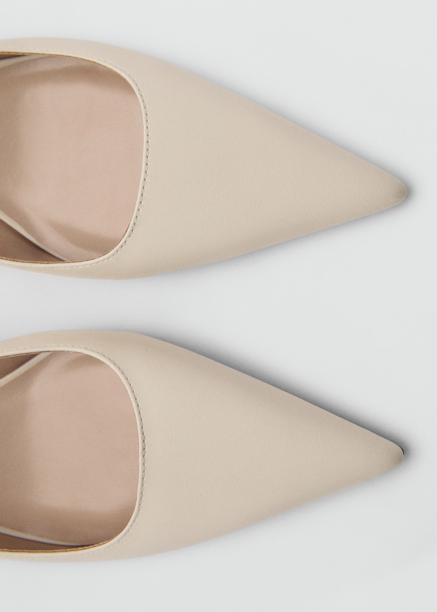 Pointed kitten-heel shoes - Women | MANGO United Kingdom | MANGO (UK)