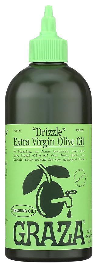 Graza "Sizzle" Extra Virgin Olive Oil. Peak Harvest Cooking Oil. Single Farm Spanish EVOO. 25.3 F... | Amazon (US)