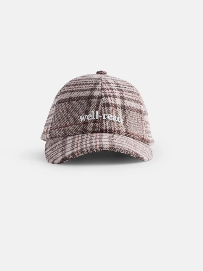 Free Assembly Women's Plaid Baseball Cap, Brown | Walmart (US)