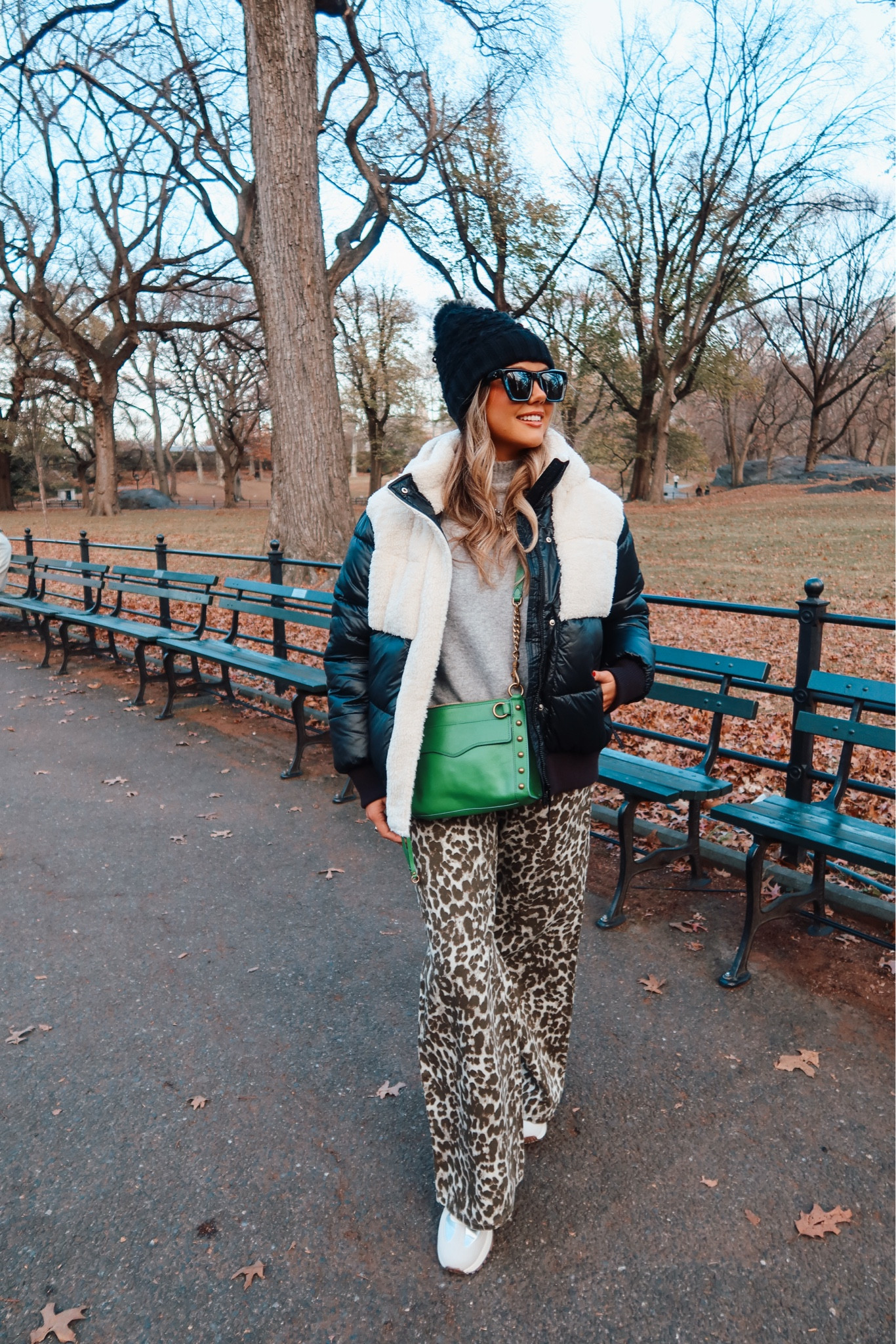 NYC OUTFIT 🖤 
Wearing a M in the jacket. Purse is old Rebecca Minkoff. I found my pants at TJ Maxx! My shoes were surprisingly comfy- I wore them 22,000 steps this day!! 

#LTKStyleTip #LTKSeasonal #LTKTravel