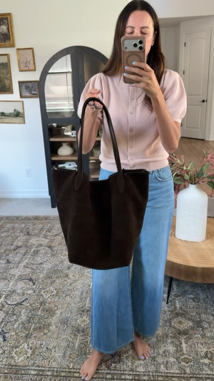 Grab this shopper tote now while you’re shopping the nsale!! It holds so much and is the softest suede!

#LTKgrwm #LTKmomlife #LTKSaleAlert