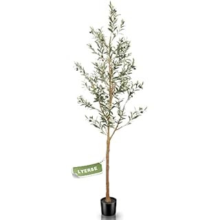 Nearly Natural 82” Olive Artificial Silk Trees Green | Amazon (US)